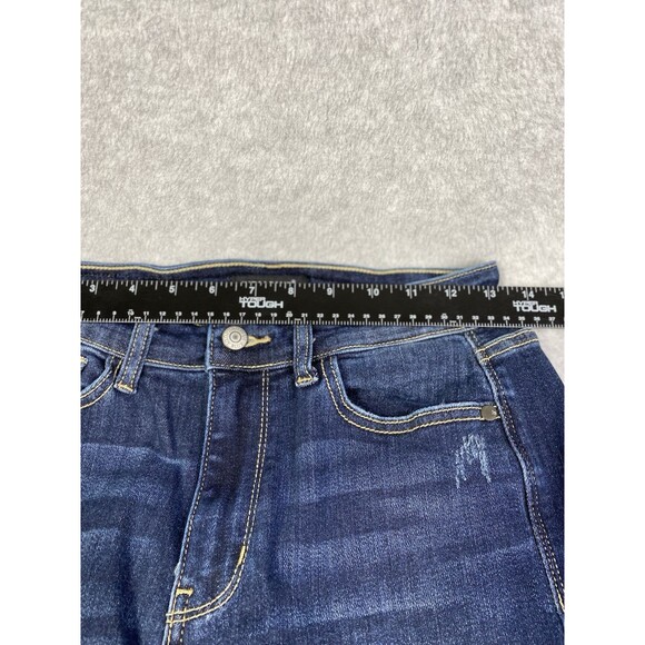 Judy Blue Jeans Womens 5/27 Skinny Fit Medium Wash Mid Rise Stretch Denim Pants - Picture 10 of 13